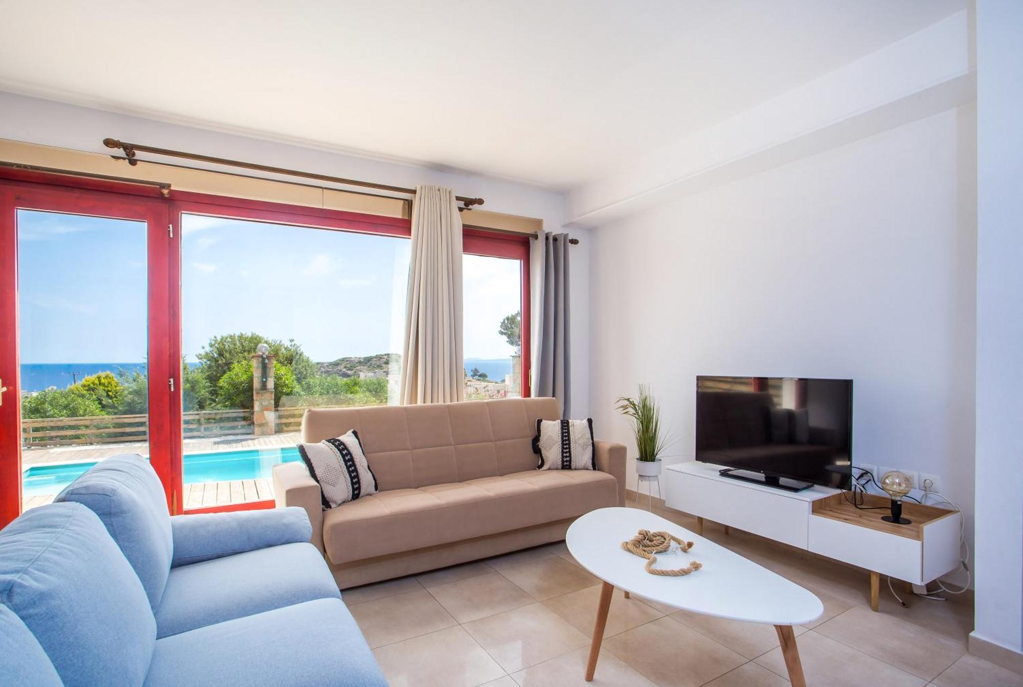 Spilia Bay Villas Pefki  Bagian luar foto