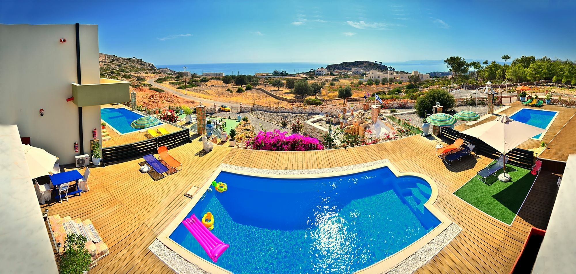 Spilia Bay Villas Pefki  Bagian luar foto